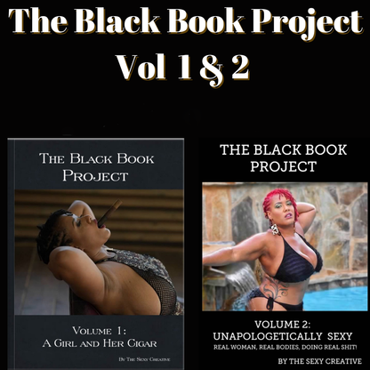 (HARD COPY)The Black Book Project Vol 1 and Vol 2- COMBO PACK